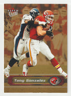 Tony Gonzalez - Kansas City Chiefs - Gold Medallion (NFL Football Card) 2002 Fleer Ultra # 8 Mint