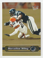 Marcellus Wiley - San Diego Chargers - Gold Medallion (NFL Football Card) 2002 Fleer Ultra # 61 Mint