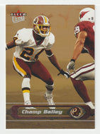 Champ Bailey - Washington Redskins - Gold Medallion (NFL Football Card) 2002 Fleer Ultra # 65 Mint