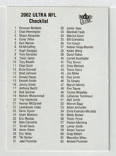 Load image into Gallery viewer, Checklist # 1 (#1 - #124) (NFL Football Card) 2002 Fleer Ultra # NNO Mint
