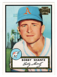 Bobby Shantz autographed baseball card (Kansas City Athletics 67