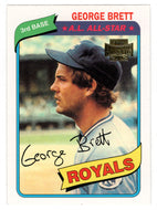 George Brett '80 - Kansas City Royals (MLB Baseball Card) 2002 Topps Archives # 121 Mint