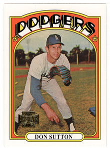 Don Sutton '72 - Los Angeles Dodgers (MLB Baseball Card) 2002 Topps Archives # 175 Mint