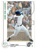 Sammy Sosa - Chicago Cubs - Home Run Leaders (MLB Baseball Card) 2002 Topps Ten # 32 Mint