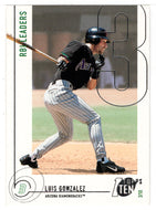 Luis Gonzalez - Arizona Diamondbacks - RBI Leaders (MLB Baseball Card) 2002 Topps Ten # 44 Mint