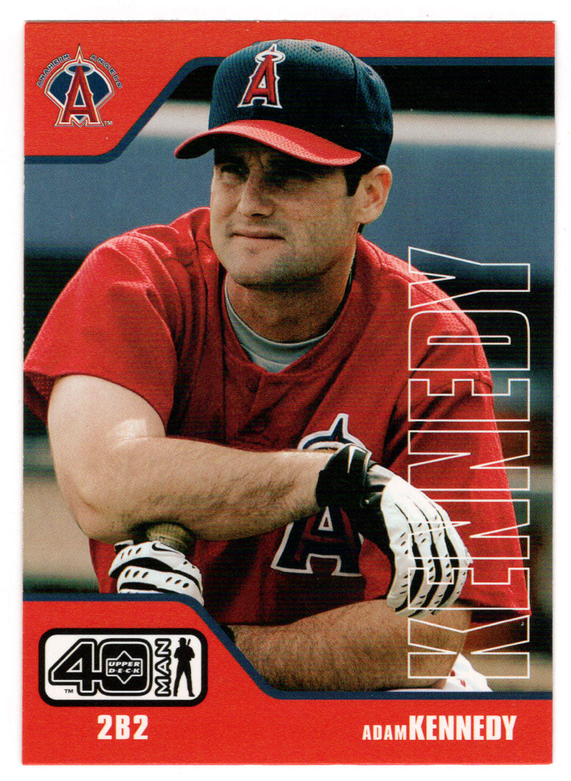 Adam Kennedy - Anaheim Angels (MLB Baseball Card) 2002 Upper Deck 40-Man # 6 Mint