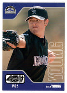 Colin Young RC - Colorado Rockies (MLB Baseball Card) 2002 Upper Deck 40-Man # 1007 Mint