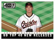 Erik Bedard - Baltimore Orioles - New Releases (MLB Baseball Card) 2002 Upper Deck 40-Man # 1034 Mint