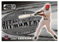 Garret Anderson - Anaheim Angels - Hit Makers (MLB Baseball Card) 2002 Upper Deck 40-Man # 1052 Mint