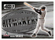 Mark Grace - Arizona Diamondbacks - Hit Makers (MLB Baseball Card) 2002 Upper Deck 40-Man # 1060 Mint