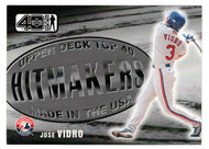 Jose Vidro - Montreal Expos - Hit Makers (MLB Baseball Card) 2002 Upper Deck 40-Man # 1061 Mint