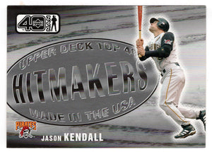 Jason Kendall - Pittsburgh Pirates - Hit Makers (MLB Baseball Card) 2002 Upper Deck 40-Man # 1072 Mint