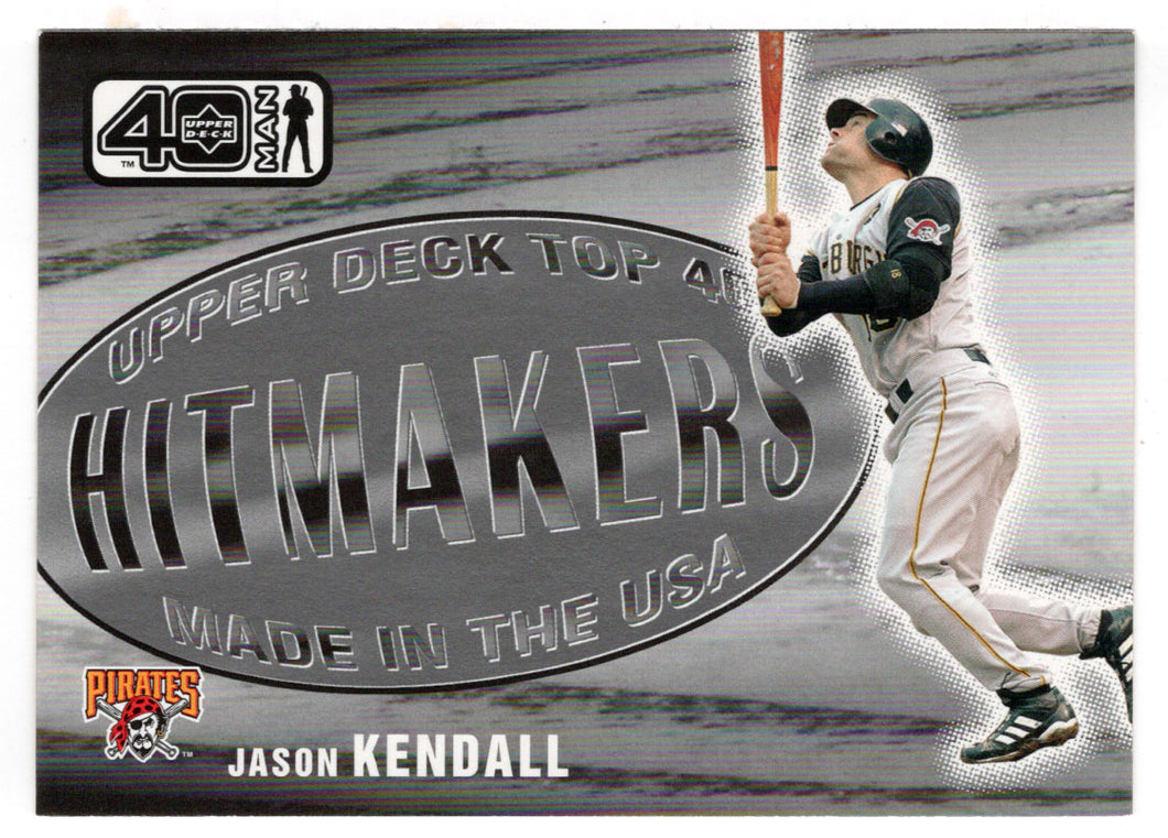 Jason Kendall - Pittsburgh Pirates - Hit Makers (MLB Baseball Card) 2002 Upper Deck 40-Man # 1072 Mint