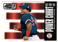 Manny Ramirez - Boston Red Sox - Power Chart (MLB Baseball Card) 2002 Upper Deck 40-Man # 1123 Mint