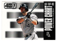 Paul Konerko - Chicago White Sox - Power Chart (MLB Baseball Card) 2002 Upper Deck 40-Man # 1129 Mint