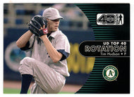 Tim Hudson - Oakland Athletics - Rotation (MLB Baseball Card) 2002 Upper Deck 40-Man # 1134 Mint