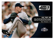 Ben Sheets - Milwaukee Brewers - Rotation (MLB Baseball Card) 2002 Upper Deck 40-Man # 1139 Mint