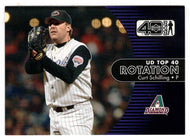 Curt Schilling - Arizona Diamondbacks - Rotation (MLB Baseball Card) 2002 Upper Deck 40-Man # 1146 Mint