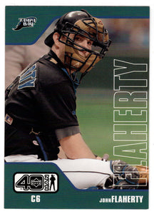 John Flaherty - Tampa Bay Devil Rays (MLB Baseball Card) 2002 Upper Deck 40-Man # 119 Mint