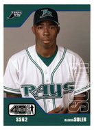 Ramon Soler - Tampa Bay Devil Rays (MLB Baseball Card) 2002 Upper Deck 40-Man # 129 Mint