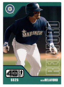 Desi Relaford - Seattle Mariners (MLB Baseball Card) 2002 Upper Deck 40-Man # 183 Mint