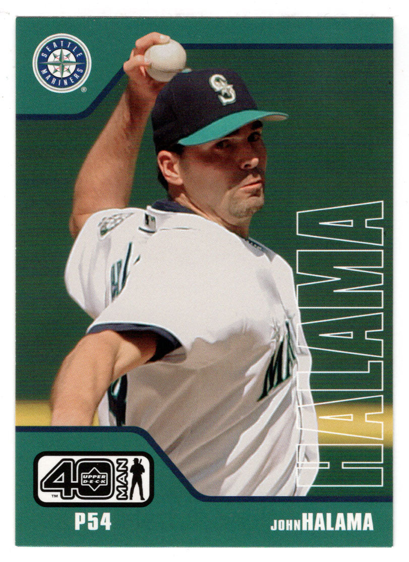 John Halama - Seattle Mariners (MLB Baseball Card) 2002 Upper Deck 40-Man # 184 Mint