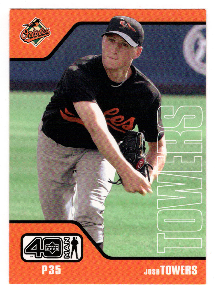 Josh Towers - Baltimore Orioles (MLB Baseball Card) 2002 Upper Deck 40-Man # 198 Mint