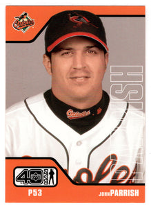 John Parrish - Baltimore Orioles (MLB Baseball Card) 2002 Upper Deck 40-Man # 224 Mint
