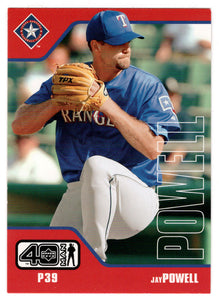 Jay Powell - Texas Rangers (MLB Baseball Card) 2002 Upper Deck 40-Man # 249 Mint