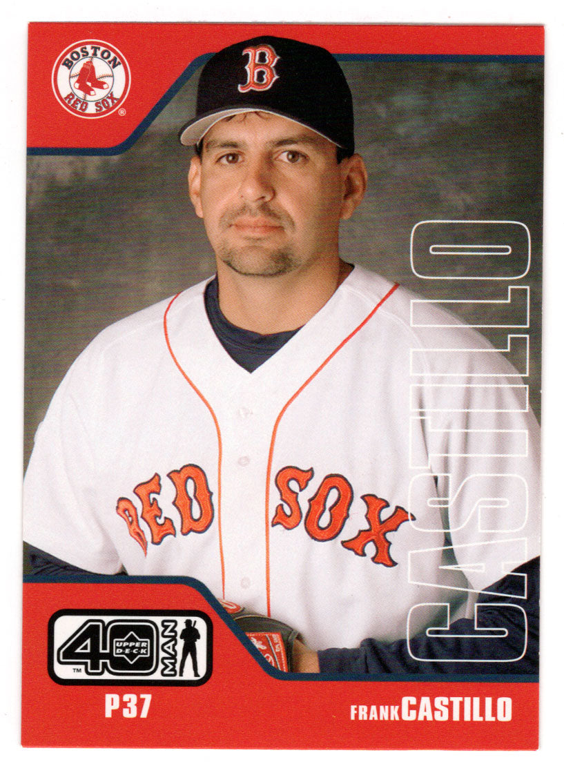 Frank Castillo - Boston Red Sox (MLB Baseball Card) 2002 Upper Deck 40-Man # 267 Mint