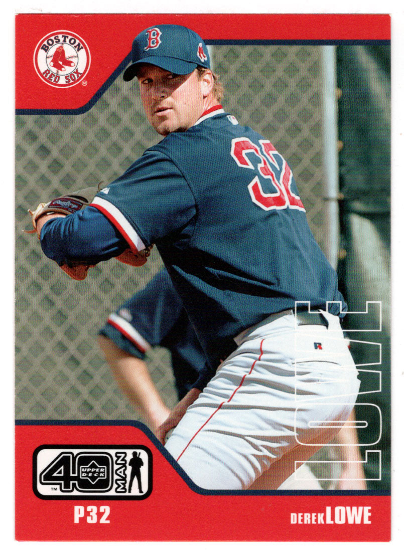 Derek Lowe - Boston Red Sox (MLB Baseball Card) 2002 Upper Deck 40-Man # 270 Mint