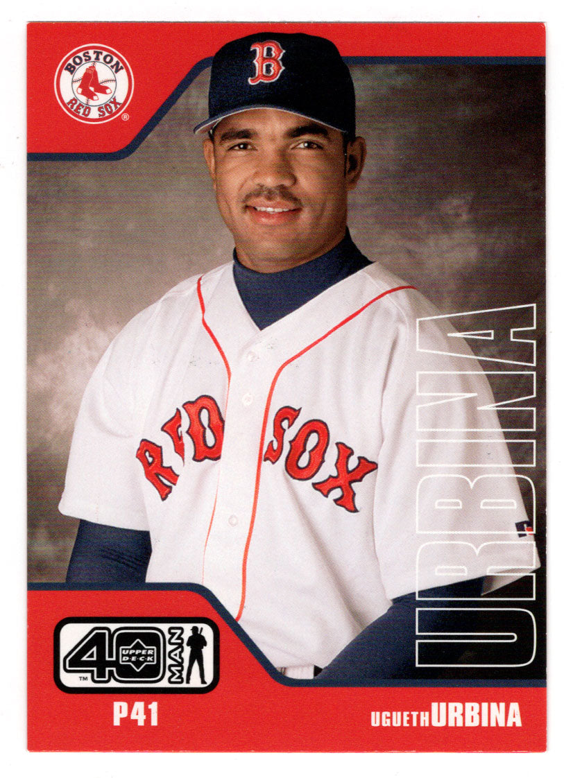 Ugueth Urbina - Boston Red Sox (MLB Baseball Card) 2002 Upper Deck 40-Man # 286 Mint
