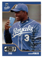 Carlos Febles - Kansas City Royals (MLB Baseball Card) 2002 Upper Deck 40-Man # 319 Mint