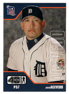 Juan Acevedo - Detroit Tigers (MLB Baseball Card) 2002 Upper Deck 40-Man # 337 Mint
