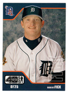 Robert Fick - Detroit Tigers (MLB Baseball Card) 2002 Upper Deck 40-Man # 344 Mint