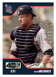 Mitch Meluskey - Detroit Tigers (MLB Baseball Card) 2002 Upper Deck 40-Man # 352 Mint