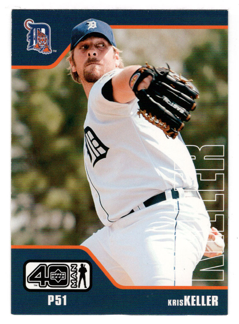 Kris Keller - Detroit Tigers (MLB Baseball Card) 2002 Upper Deck 40-Man # 356 Mint