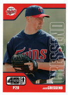 Jack Cressend - Minnesota Twins (MLB Baseball Card) 2002 Upper Deck 40-Man # 387 Mint