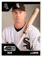 Jeff Liefer - Chicago White Sox (MLB Baseball Card) 2002 Upper Deck 40-Man # 396 Mint