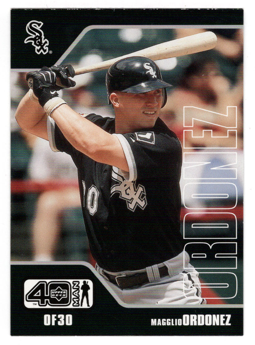 Magglio Ordonez - Chicago White Sox (MLB Baseball Card) 2002 Upper Deck 40-Man # 397 Mint