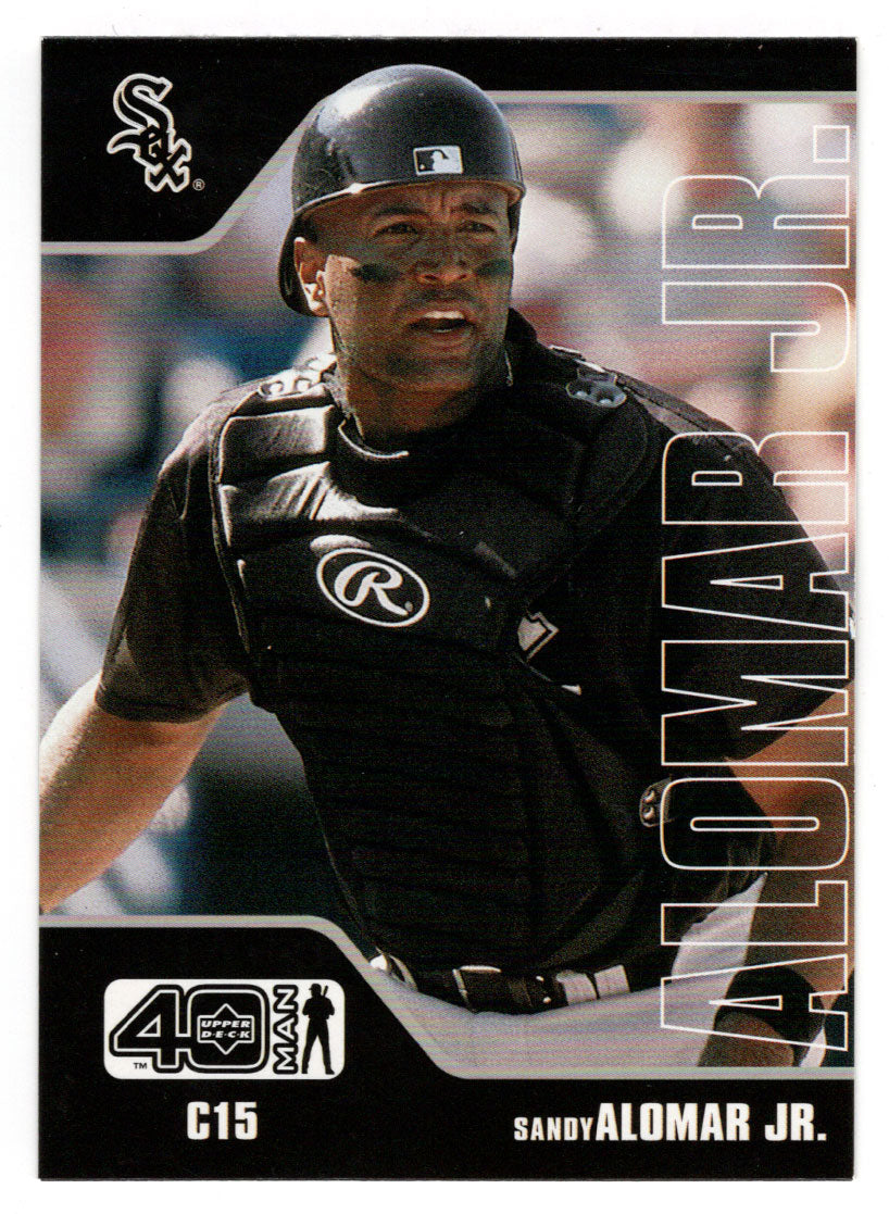 Sandy Alomar Jr. - Chicago White Sox (MLB Baseball Card) 2002 Upper Deck 40-Man # 405 Mint