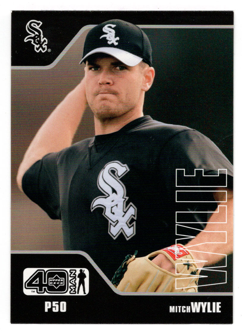 Mitch Wylie RC - Chicago White Sox (MLB Baseball Card) 2002 Upper Deck 40-Man # 422 Mint