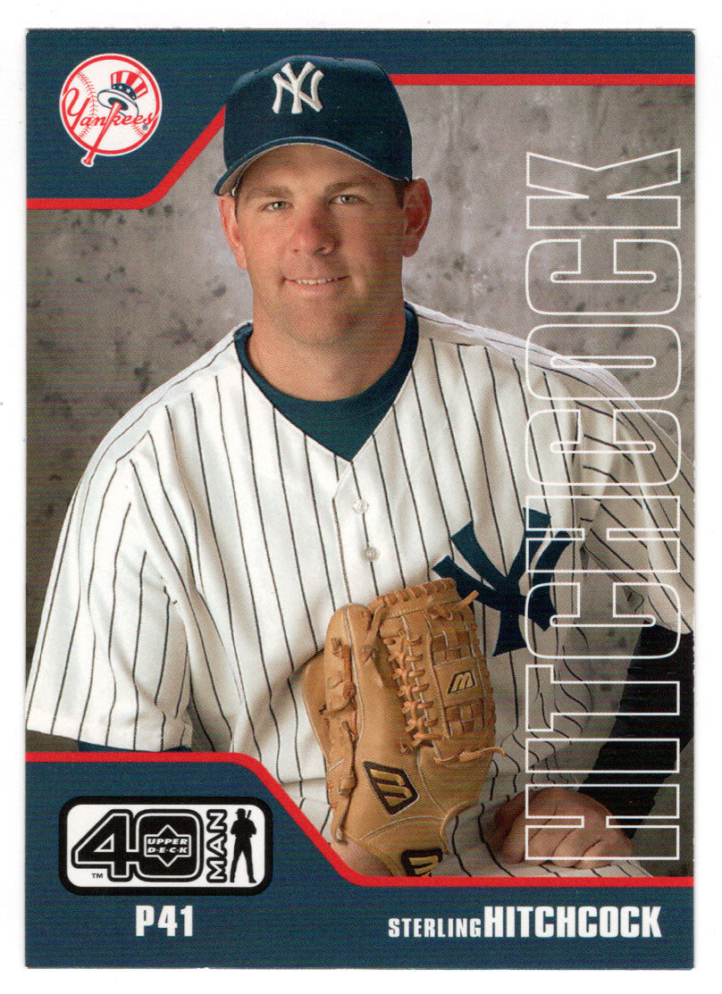 Sterling Hitchcock - New York Yankees (MLB Baseball Card) 2002 Upper Deck 40-Man # 431 Mint