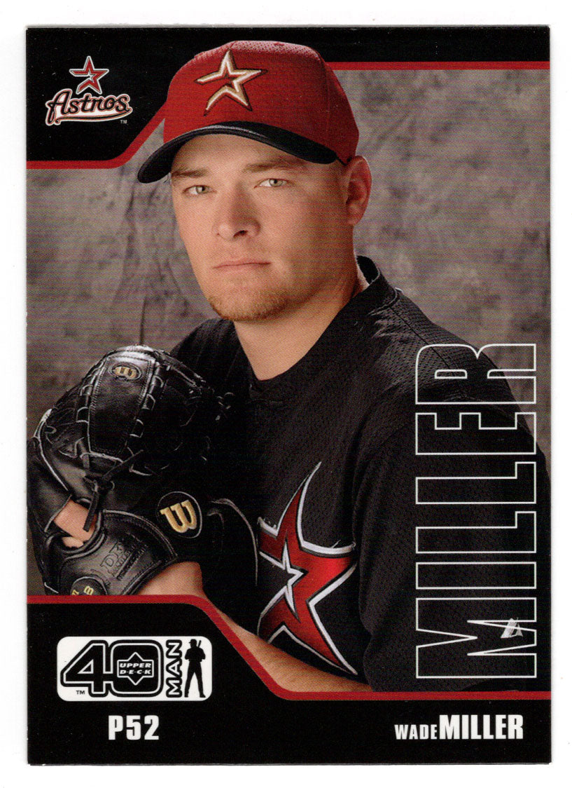 Wade Miller - Houston Astros (MLB Baseball Card) 2002 Upper Deck 40-Man # 456 Mint