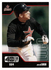Julio Lugo - Houston Astros (MLB Baseball Card) 2002 Upper Deck 40-Man # 458 Mint