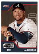 Gary Sheffield - Atlanta Braves (MLB Baseball Card) 2002 Upper Deck 40-Man # 490 Mint