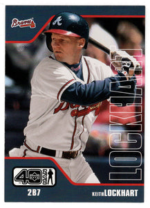 Keith Lockhart - Atlanta Braves (MLB Baseball Card) 2002 Upper Deck 40-Man # 526 Mint