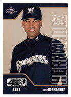 Jose Hernandez - Milwaukee Brewers (MLB Baseball Card) 2002 Upper Deck 40-Man # 535 Mint