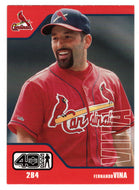 Fernando Vina - St. Louis Cardinals (MLB Baseball Card) 2002 Upper Deck 40-Man # 568 Mint