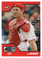 Mike Matheny - St. Louis Cardinals (MLB Baseball Card) 2002 Upper Deck 40-Man # 575 Mint